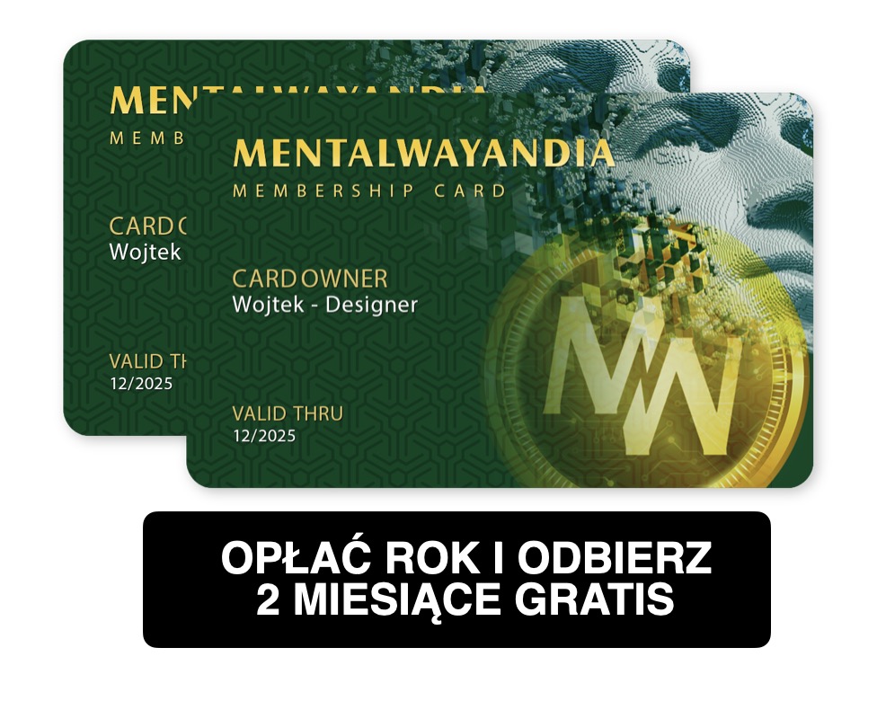 Dostęp do społeczności Mentalway - karta MMC